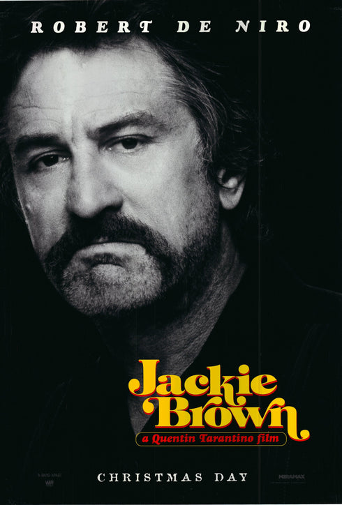 jackie brown 1997 robert de niro rolled advance one sheet version a